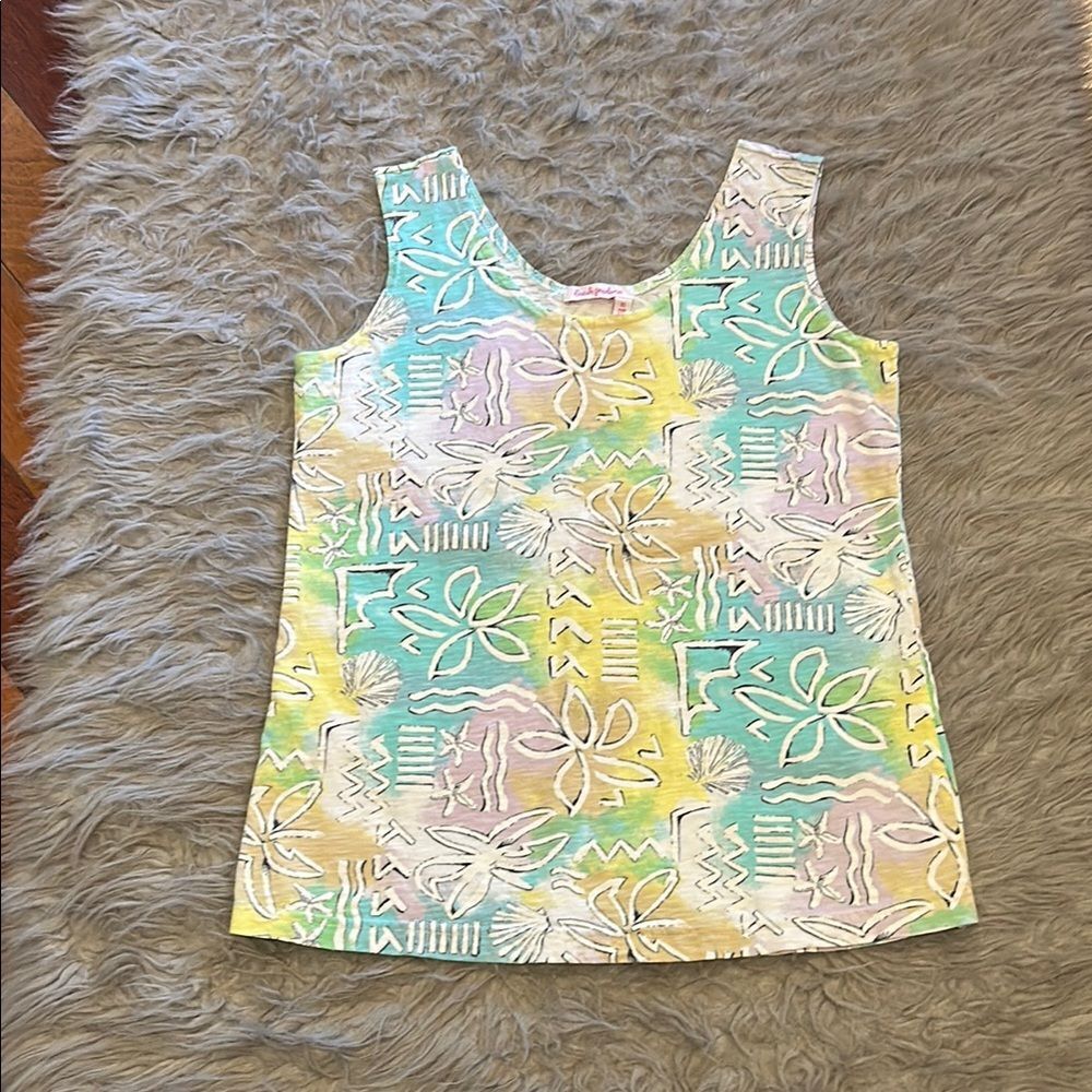 Fresh Produce Multicolor‎ Floral Tank Top